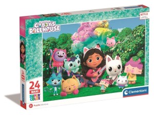 PUZZLE 24 MAXI SUPER KOLOR GABBY'S DOLLHOUSE