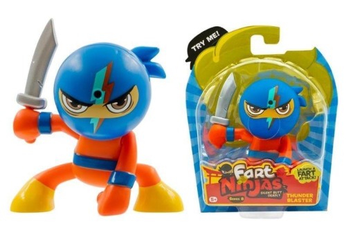 Figurka Ninja Thunder Blaster z dźwiękiem, Fart