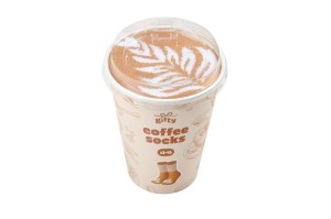 SKARPETKI 43-45 - COFFE LATTE