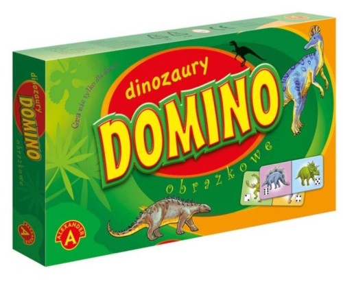 Domino obrazkowe Dinozaury ALEX, Alexander