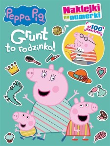 PEPPA PIG. NAKLEJKI NA NUMERKI