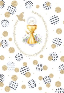 KARTKA OKOLICZNOŚCIOWA KOMUNIA