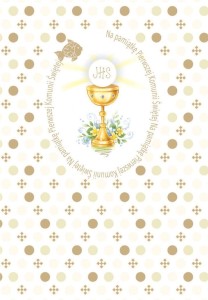 KARTKA OKOLICZNOŚCIOWA KOMUNIA