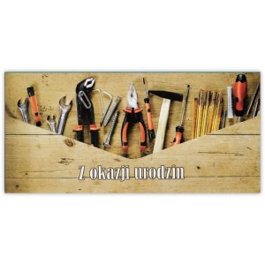 KARNET-KOPERTA W DNIU URODZIN