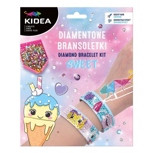 Diamentowe bransoletki Sweet KIDEA, DERFORM