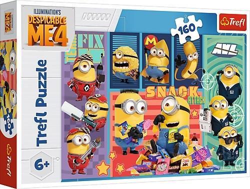 Puzzle 160 Minionkowa radość TREFL, Trefl