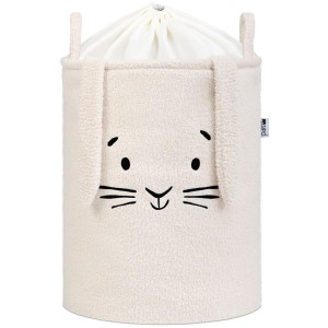 KOSZ NA ZABAWKI ZAJĄC KREMOWY XL, SIPO