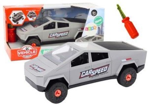 AUTO DO ROZKRĘCANIA DIY ŚRUBOKRĘT SIWE, LEANTOYS