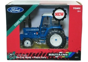BRITAINS TRAKTOR FORD7600 NA BLIŹNIAKACH TOMY