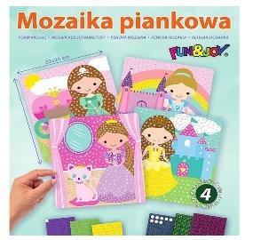 Mozaiki piankowe Girls 4 wzory, Titanum