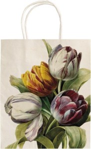 TOREBKA OZDOBNA A5 STBAG169 TULIPANY, SKONA TING