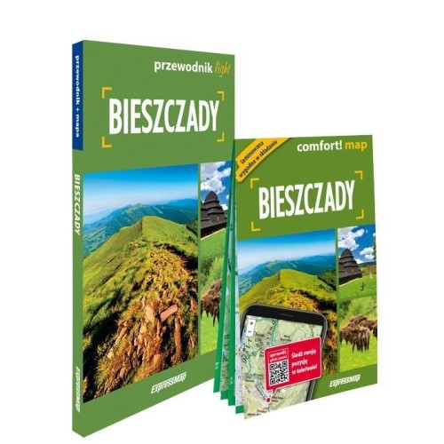 Bieszczady light - przewodnik + mapa