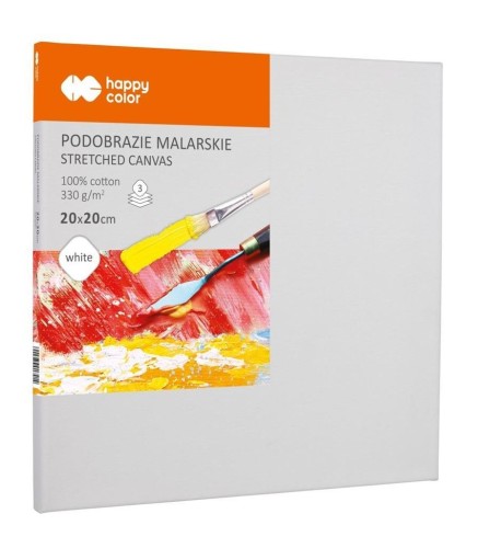 Podobrazie bawełniane 20X20cm HAPPY COLOR, GDD