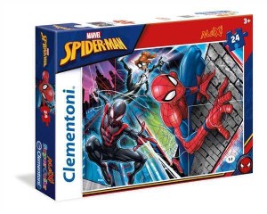 PUZZLE 24 MAXI SPIDER-MAN, CLEMENTONI