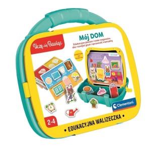 EDUKACYJNA WALIZECZKA MÓJ DOM, CLEMENTONI