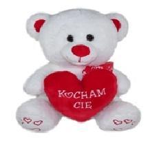 Miś z sercem 50cm, Sun-Day