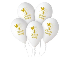 BALONY PASTEL PREMIUM HEL CHRZEST (ŚWIECA) 32CM 5S