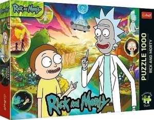 PUZZLE 1000 RICK I MORTY TREFL, TREFL