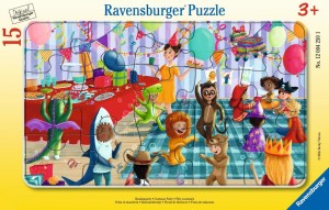 PUZZLE 15 COSTUME PARTY FRAME, RAVENSBURGER
