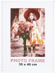RAMKA SIMPLE 30X40CM BIAŁA, FANDY
