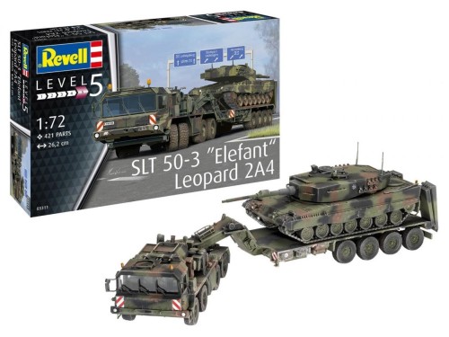 SLT 50-3 Elephant i Leoparda 2A4, Revell