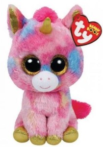 BEANIE BOOS FANTASIA - KOLOROWY JEDNOROŻEC 16CM