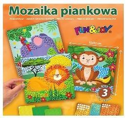 Mozaiki piankowe Zwierzęta 3 wzory, Titanum