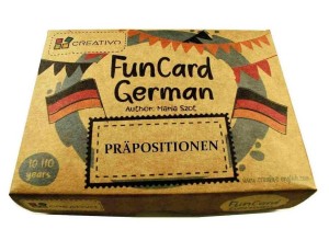 FUN CARD GERMAN PRAPOSITIONEN CREATIVO, CREATIVO