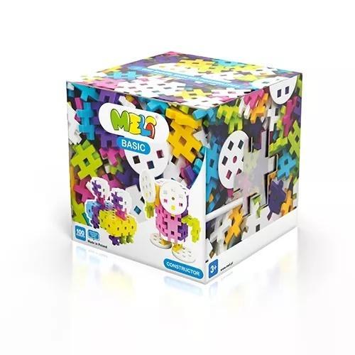 Klocki Meli Basic Constructor Pink 100szt, Meli