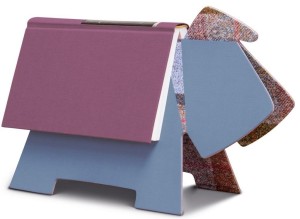 STAY! DOGGY BOOK REST PODSTAWKA POD KSIĄŻKĘ SZARA