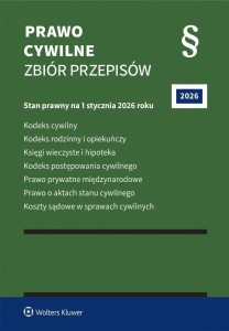 PRAWO CYWILNE. ZBIÓR PRZEPISÓW W.65 2026