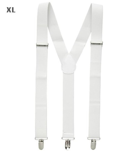 Białe szelki 115-120cm