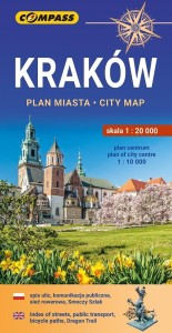 PLAN MIASTA - KRAKÓW 1:20 000