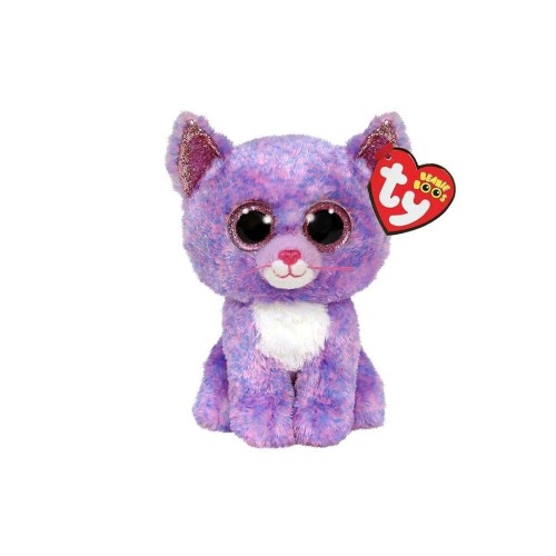 Beanie Boos Cassidy - Lawendowy kot 15cm, TY