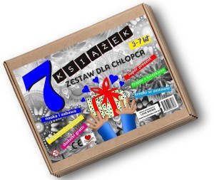 7 KSIĄŻEK. ZESTAW DLA CHŁOPCA 3-7 LAT