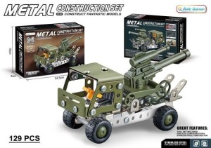 KONSTRUKTOR METALOWY 129EL, MERKPOL