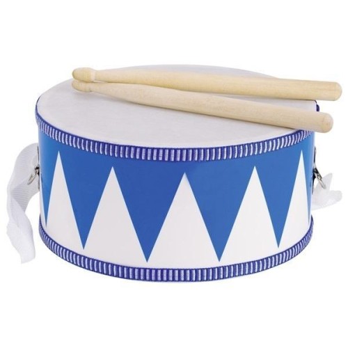 Bęben werbel dla młodego werblisty niebieski, Goki