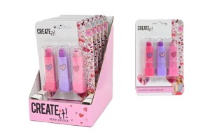 SZMINKA DO UST LOVE&HEART 3SZT CREATE IT!