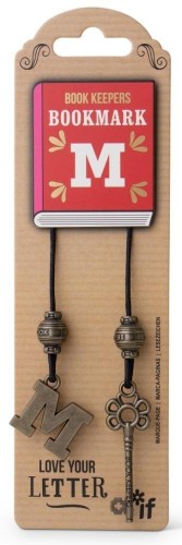 Book Keepers zakładka do książki litera M, IF
