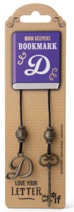 BOOK KEEPERS ZAKŁADKA DO KSIĄŻKI LITERA D, IF