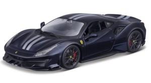 FERRARI 488 PISTA BLUE 1:24 BBURAGO, BBURAGO