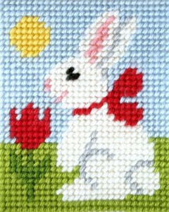 HAFT. MOJE PIERWSZE WYSZYWANIE - KRÓLICZEK