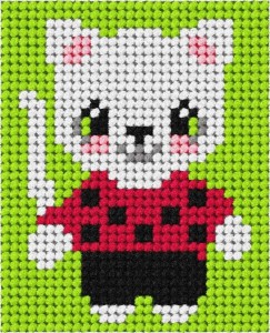 HAFT. MOJE PIERWSZE WYSZYWANIE - KOTEK, ANEX-BIS