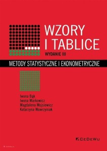 WZORY I TABLICE.. METODY STATYSTYCZNE I.. W.3