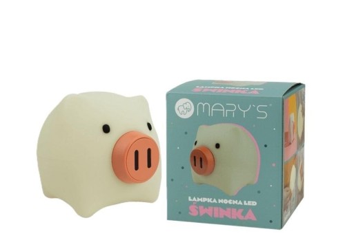 Lampka nocna LED świnka, Mary's
