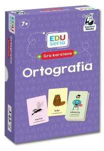 EDUSERIA. ORTOGRAFIA. GRA KARCIANA, KAPITAN NAUKA