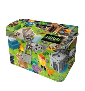 SKARBONKA Z KŁÓDKĄ KUFEREK DF, DERFORM