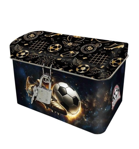 Skarbonka z kłódką Kuferek Piłka, DERFORM