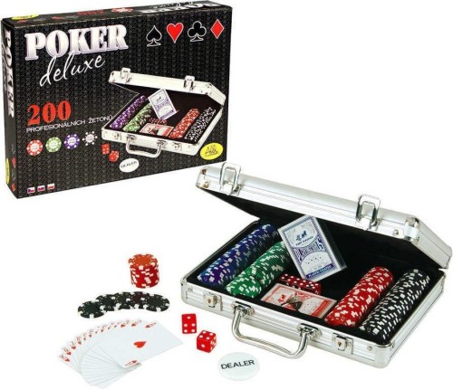 Poker Deluxe 200 żetonów ALBI, Albi