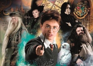 PUZZLE 500 COMPACT HARRY POTTER, CLEMENTONI